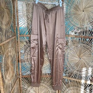 5 For $25 NWOT Satin Joggers